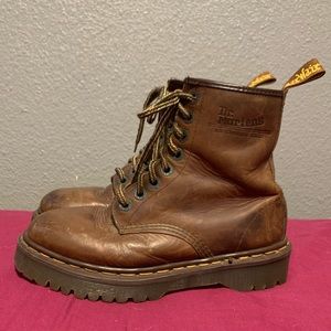 Dr Martens Combat Style Boots - Size 8